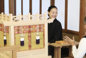 お取次の風景です。